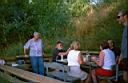 Grillen im Dyvig Yachthafen